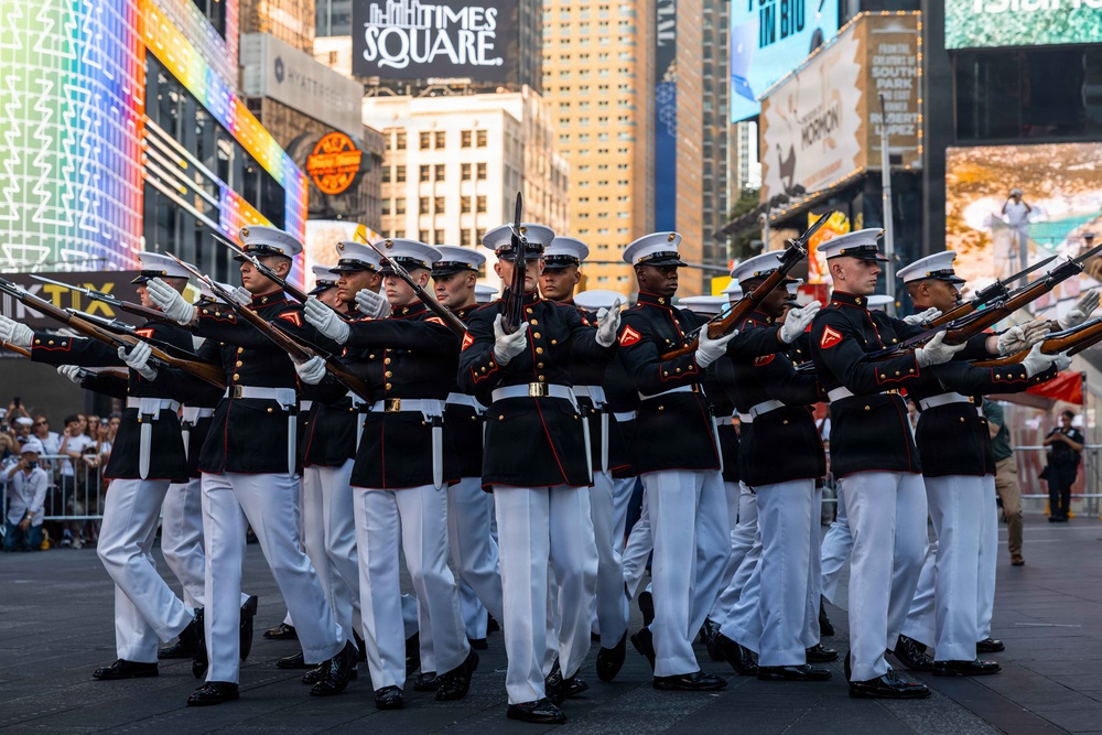 INR250 Marine Corps Silent Drill Platoon