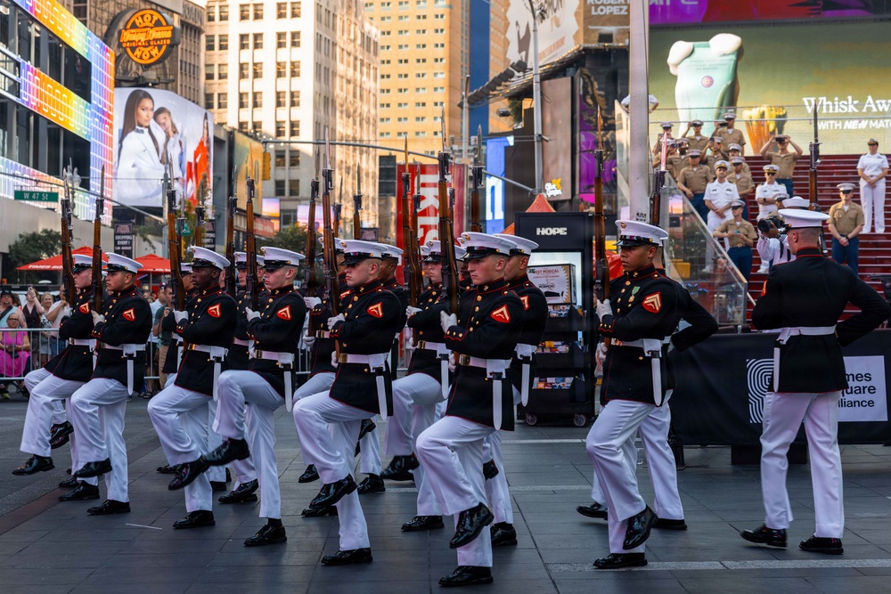 INR250 Marine Corps Silent Drill Platoon