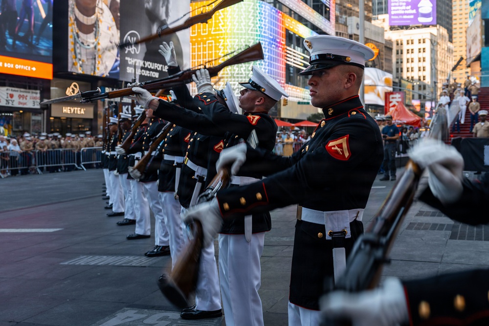 INR250 Marine Corps Silent Drill Platoon