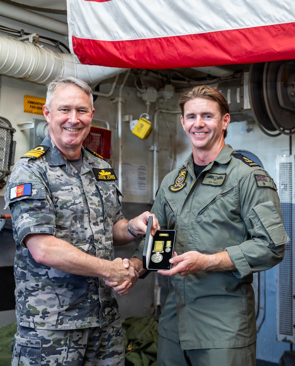 CJOPS visit to USS Wayne E. Meyer during RIMPAC 2026
