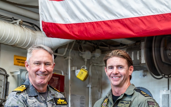 CJOPS visit to USS Wayne E. Meyer during RIMPAC 2026