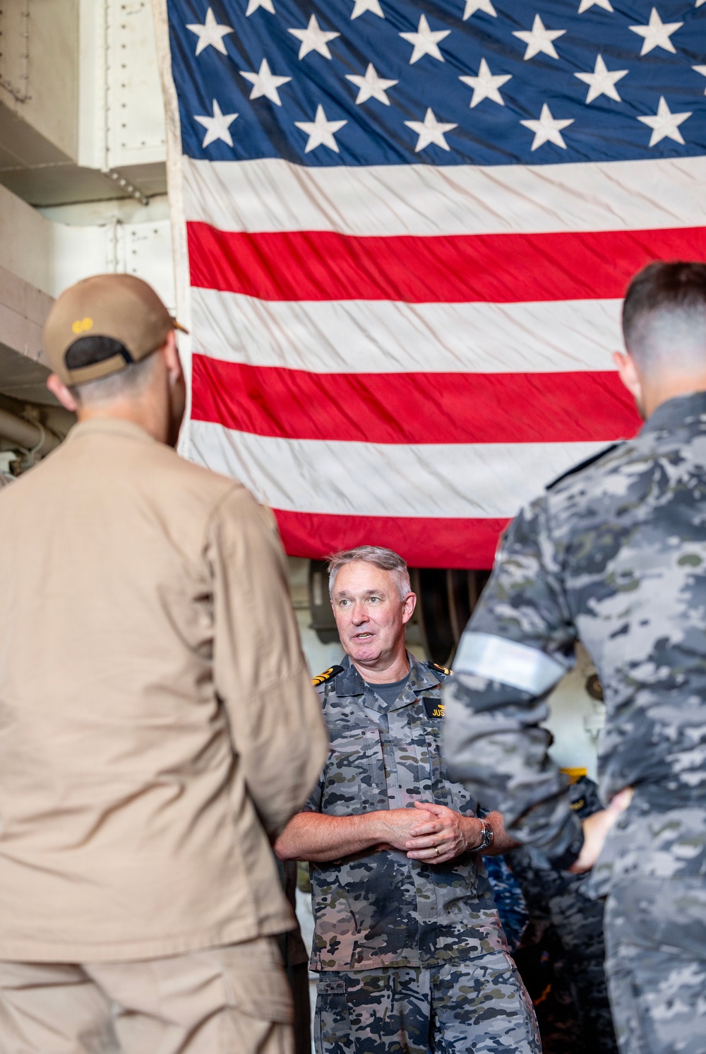 CJOPS visit to USS Wayne E. Meyer during RIMPAC 2026