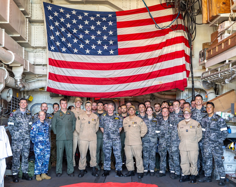 CJOPS visit to USS Wayne E. Meyer during RIMPAC 2026