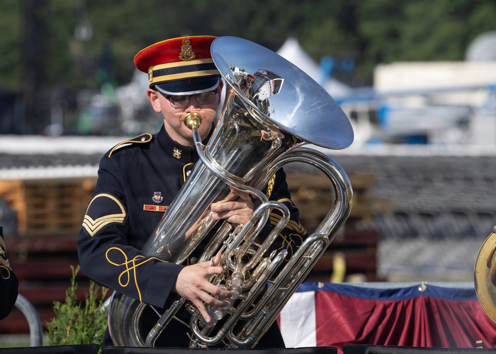 The U.S. Army Brass Quintet performs on CBS Mornings