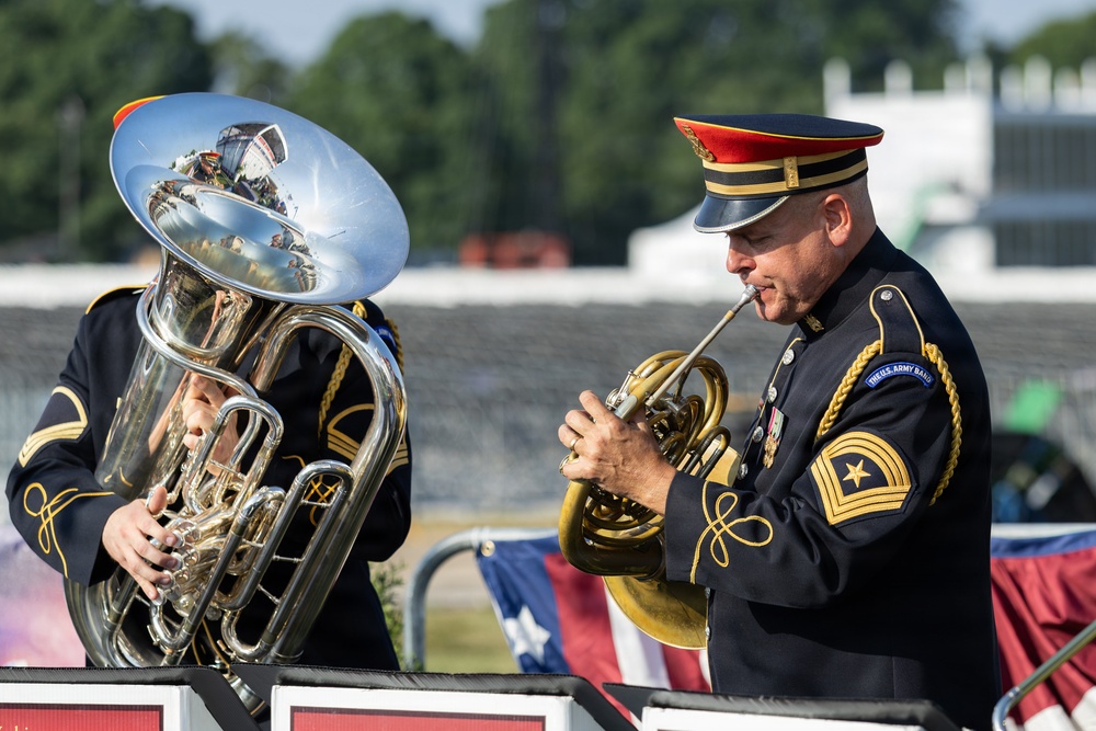 The U.S. Army Brass Quintet performs on CBS Mornings