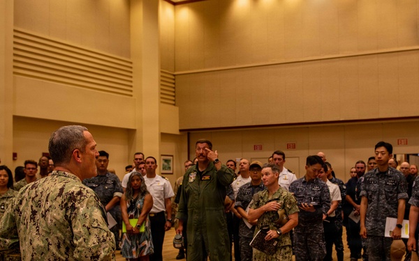CTF Commander Addresses RIMPAC 2026 PHOTOEX Briefing