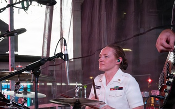 U.S. Navy Band Country Current performs at Duffy Square