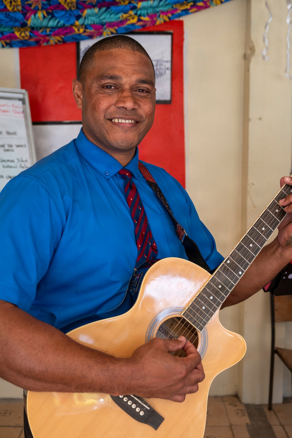 25th Infantry Division Band Visits Queen Elizabeth Barracks with Republic of Fiji Military Forces Band