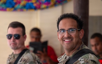 25th Infantry Division Band Visits Queen Elizabeth Barracks with Republic of Fiji Military Forces Band