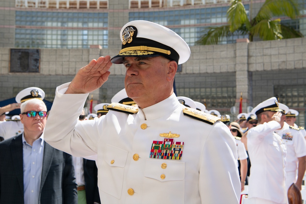 Commander, Naval Surface Forces Changes Command