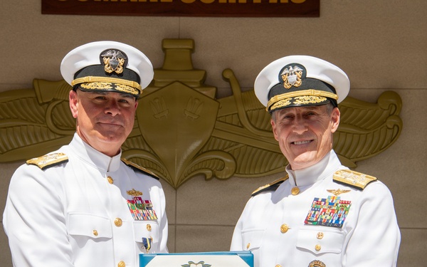 Commander, Naval Surface Forces Changes Command