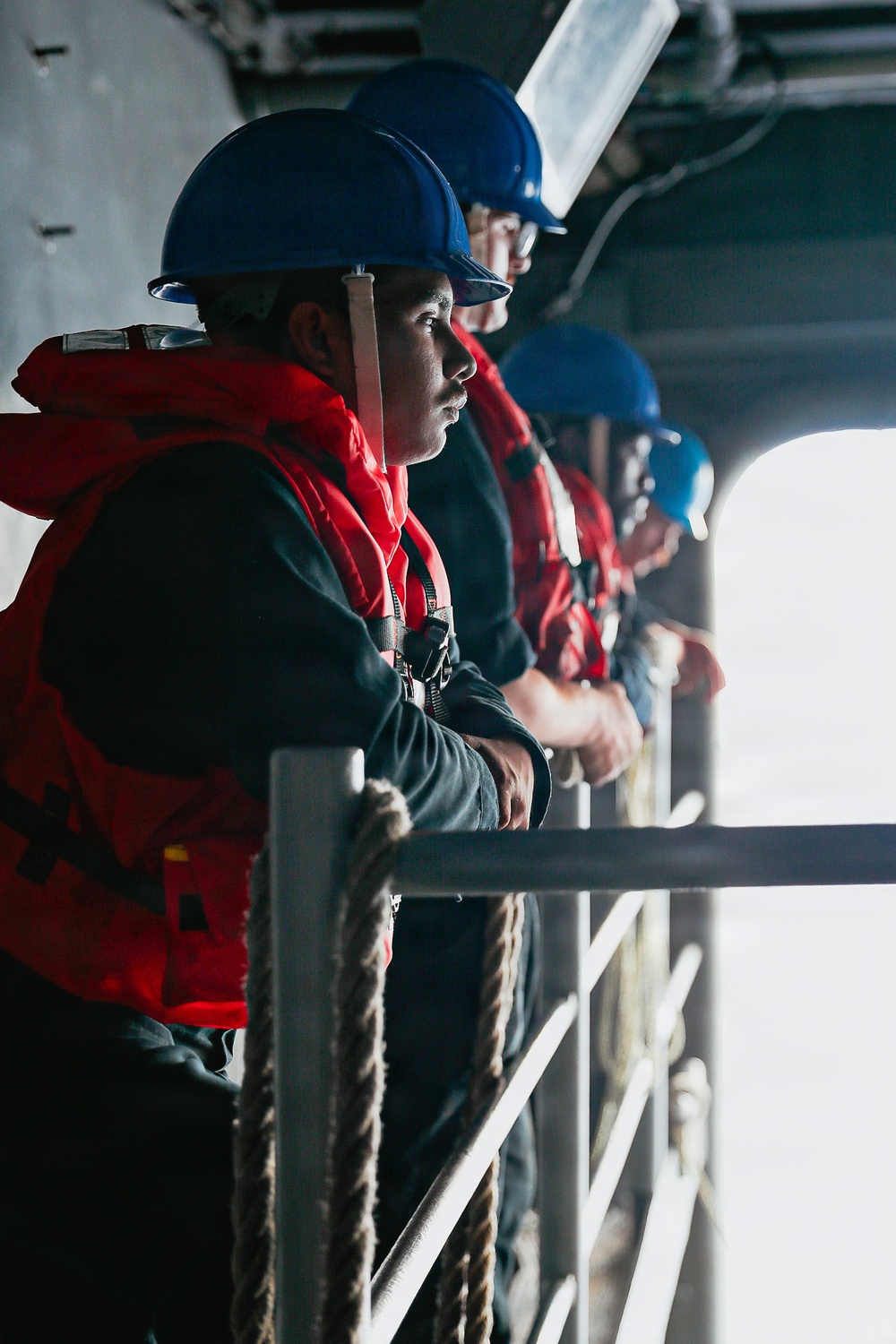 George Washington Sailors Participate in Small-boat Evolution