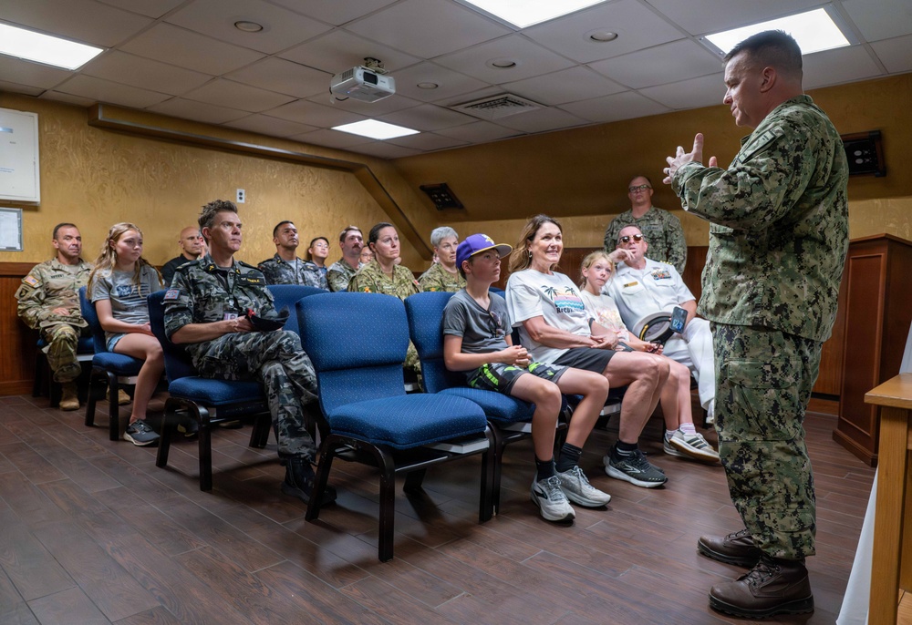Partner Nation Chaplains Visit USS Theodore Roosevelt - RIMPAC 2026