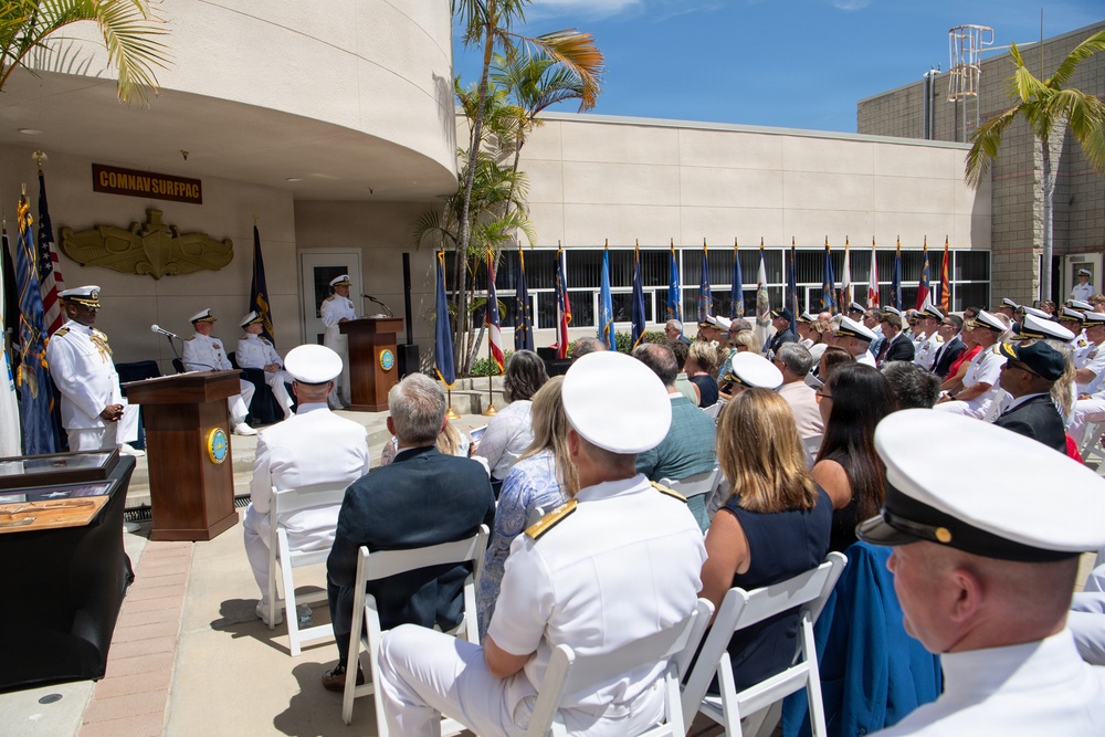 Commander, Naval Surface Forces Changes Command