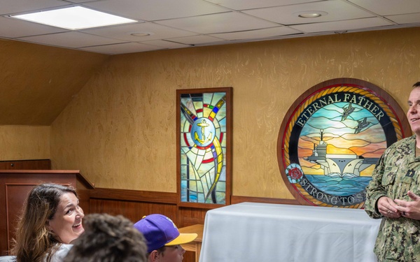 Partner Nation Chaplains Visit USS Theodore Roosevelt - RIMPAC 2026