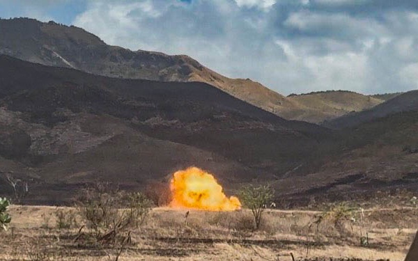 1600th EOD Company Perform Disposal Operations