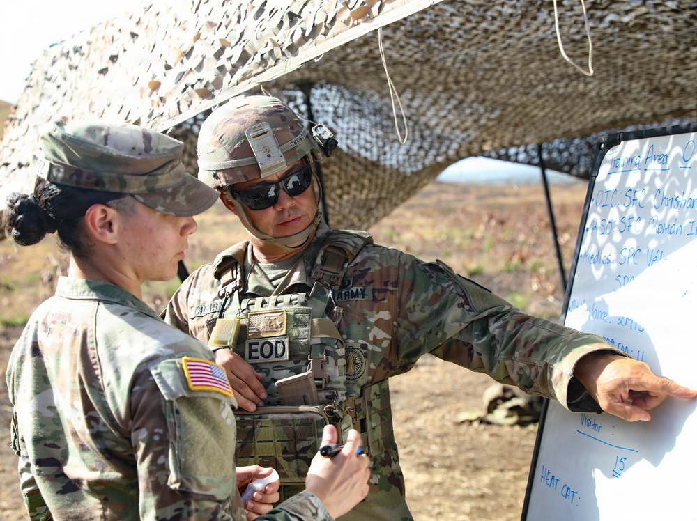 1600th EOD Company Perform Disposal Operations