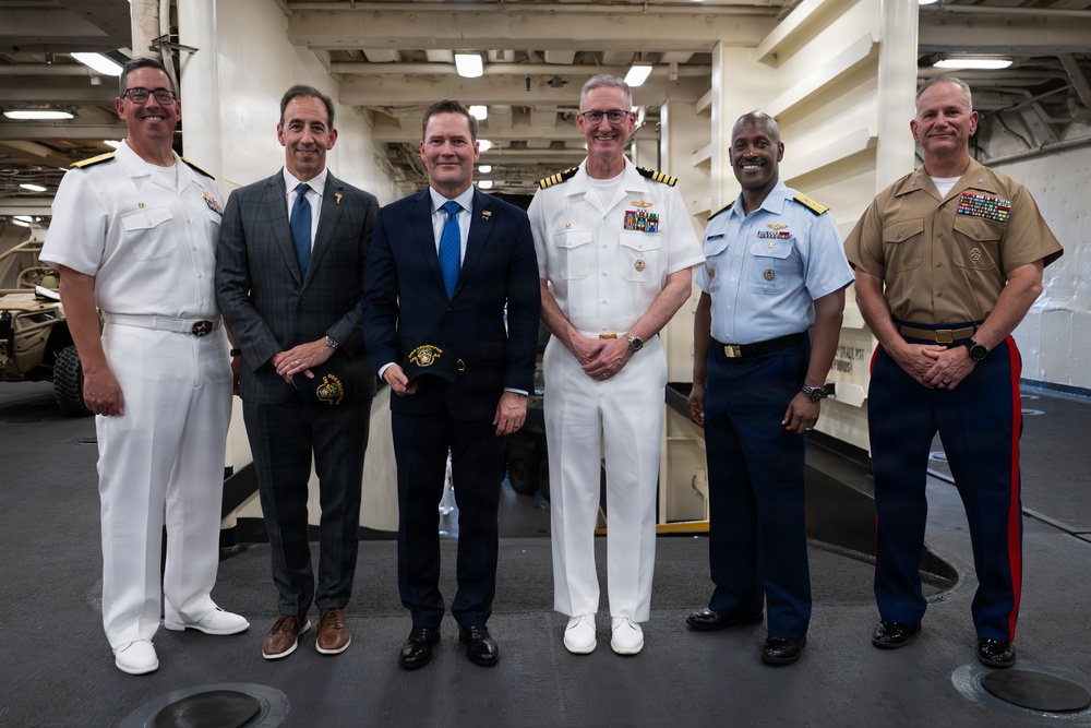 International Naval Review 250 aboard USS Arlington