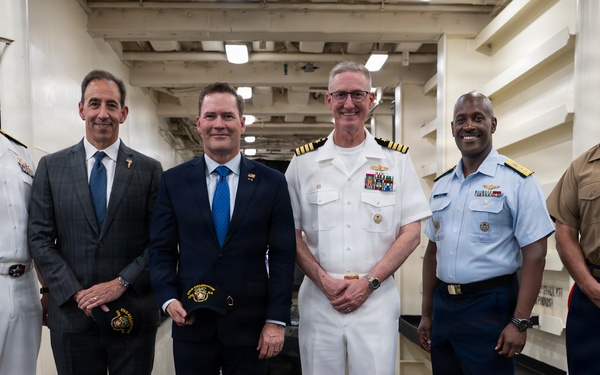 International Naval Review 250 aboard USS Arlington