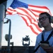 Nimitz Anchors in New York Harbor During International Naval Review 250