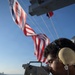 Nimitz Anchors in New York Harbor During International Naval Review 250