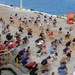 HMCS Regina hosts physical training with partner nations