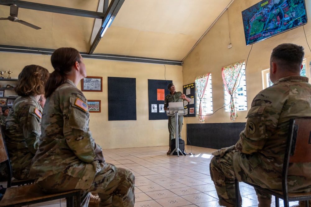 25th Infantry Division Band Visits Queen Elizabeth Barracks with Republic of Fiji Military Forces Band