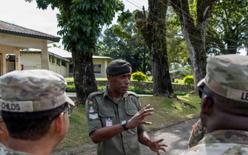 25th Infantry Division Band Visits Queen Elizabeth Barracks with Republic of Fiji Military Forces Band