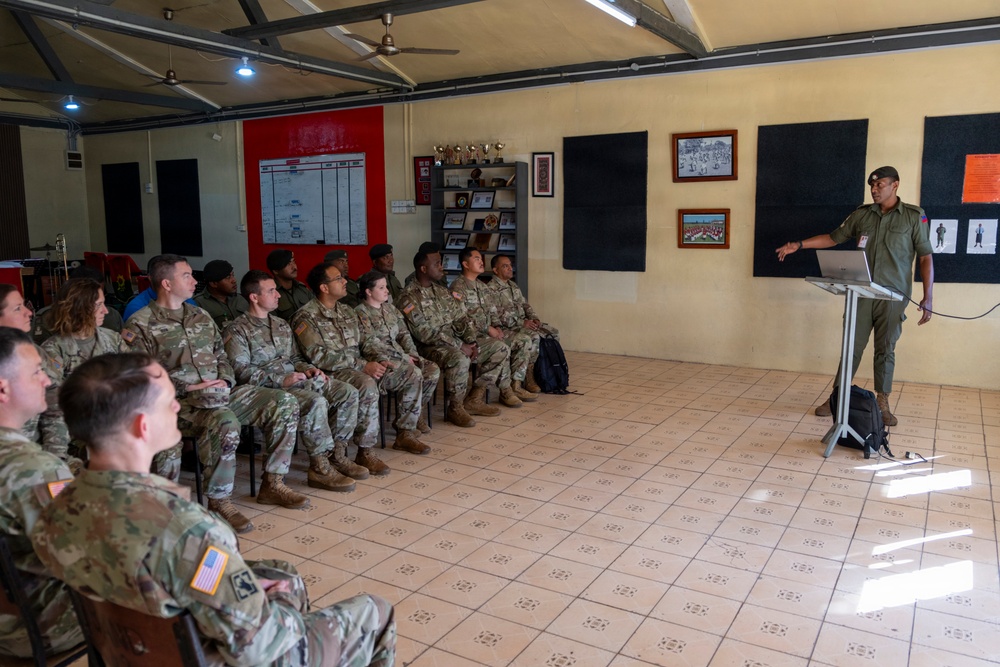 25th Infantry Division Band Visits Queen Elizabeth Barracks with Republic of Fiji Military Forces Band