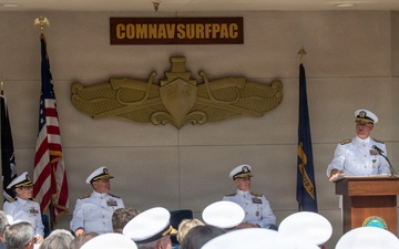 Commander, Naval Surface Forces Changes Command
