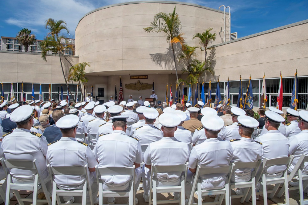 Commander, Naval Surface Forces Changes Command