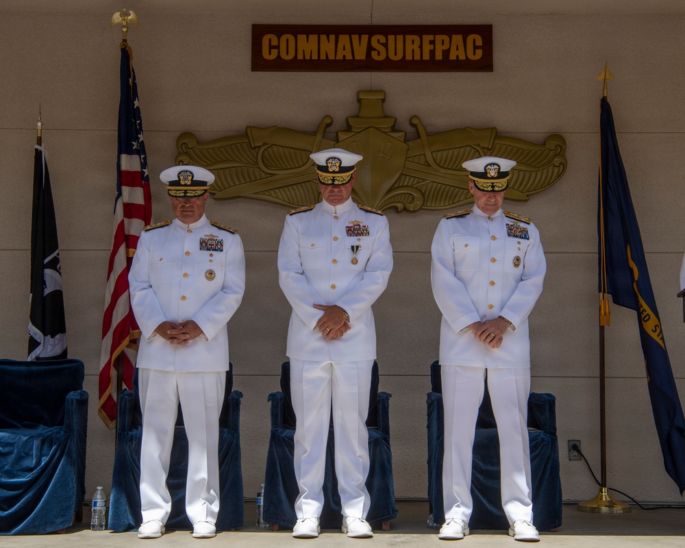 Commander, Naval Surface Forces Changes Command