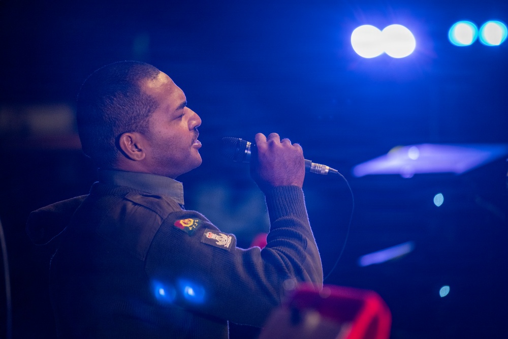 25th Infantry Division Band and Republic of Fiji Military Forces Band Perform Joint Concert at Ratu Sukuna Park