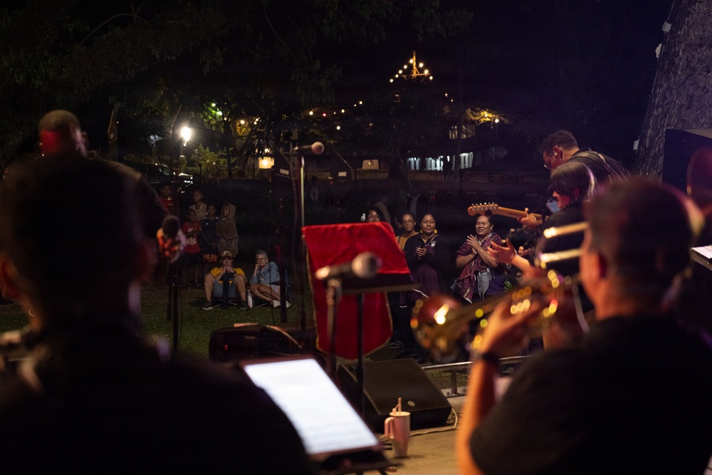 25th Infantry Division Band and Republic of Fiji Military Forces Band Perform Joint Concert at Ratu Sukuna Park
