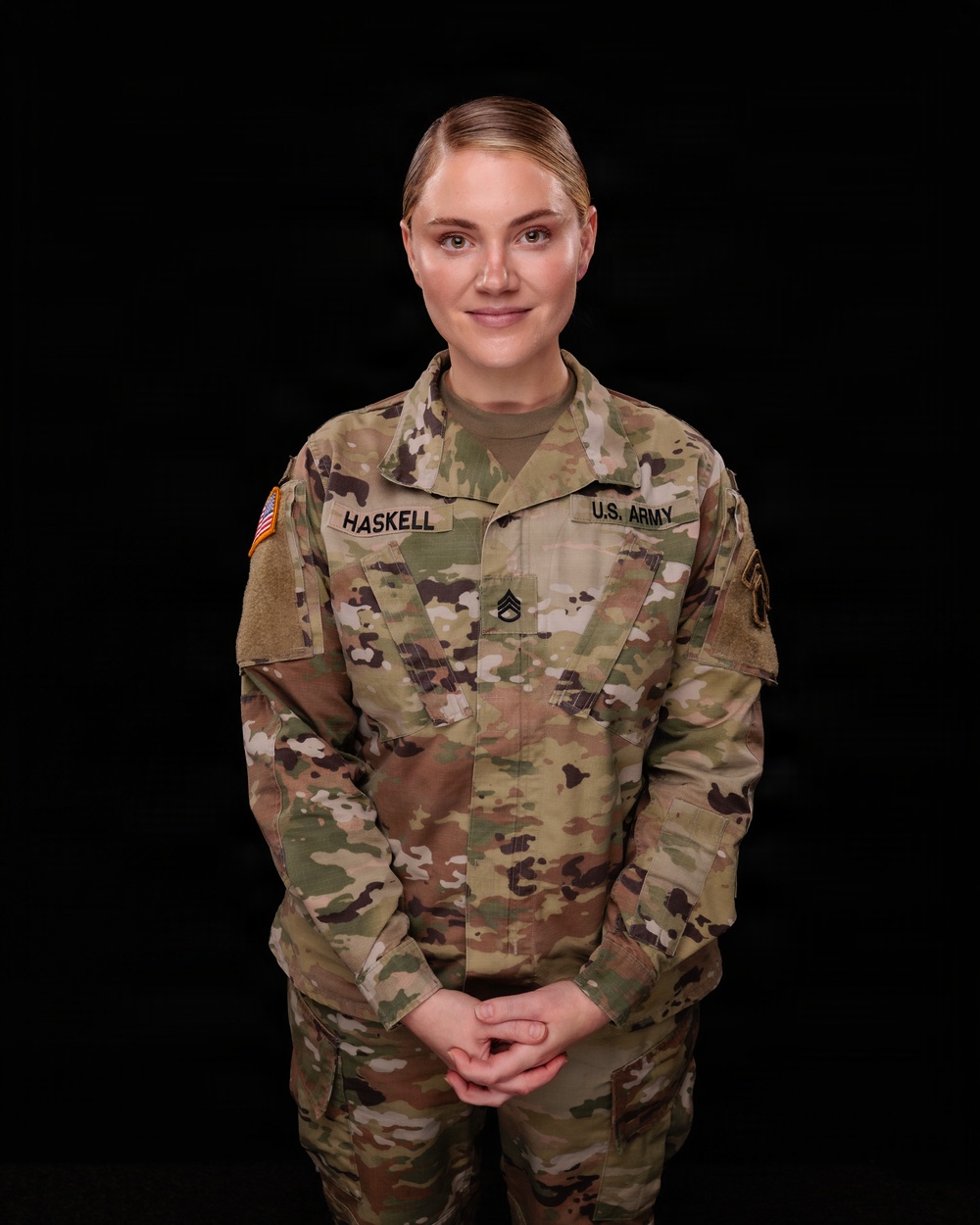 Staff Sgt. Megan Haskell - Vocalist - US Army Field Band Personnel Headshots