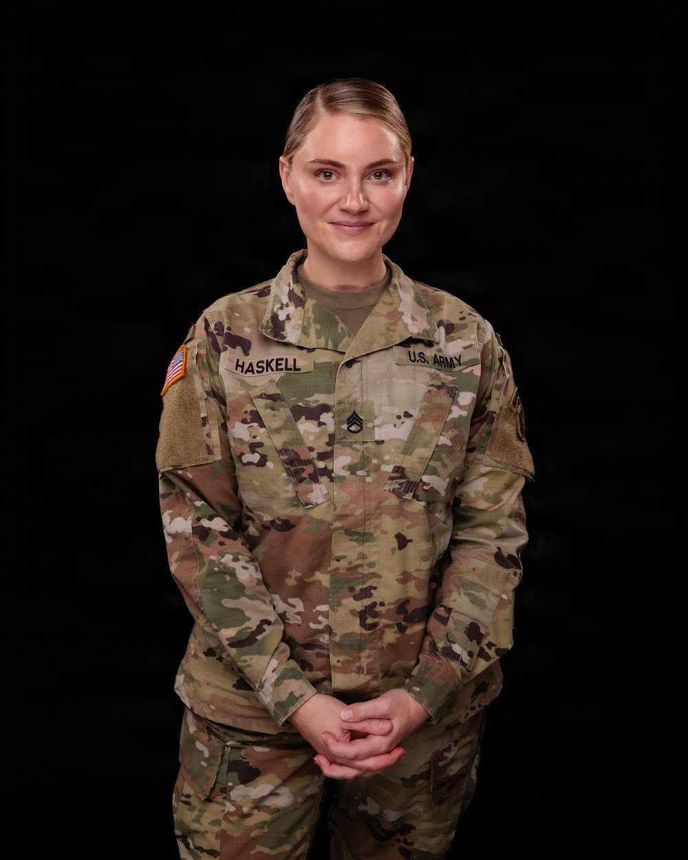 Staff Sgt. Megan Haskell - Vocalist - US Army Field Band Personnel Headshots