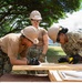 Seabees construct a HADR camp during RIMPAC 2026