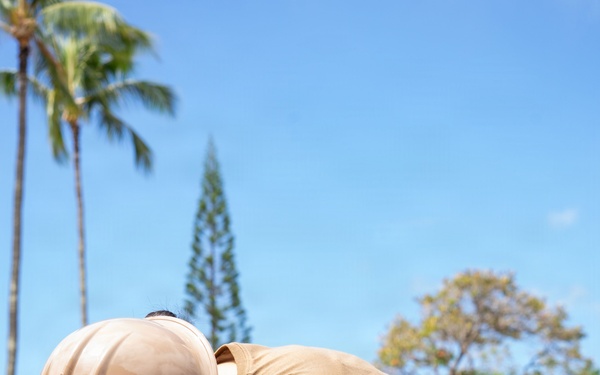 Seabees construct a HADR camp during RIMPAC 2026