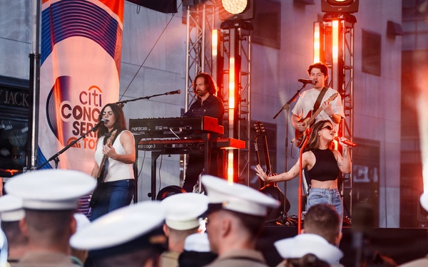U.S. Service Members attend NBC's Today Show during INR 250