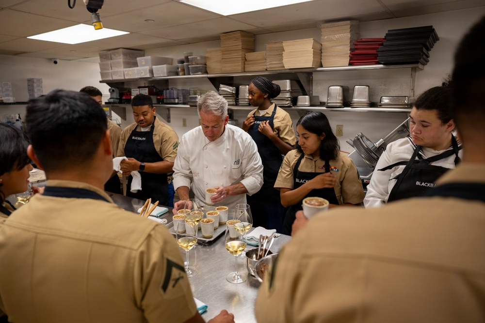 INR 250 U.S. Servicemembers Cook With Daugherty