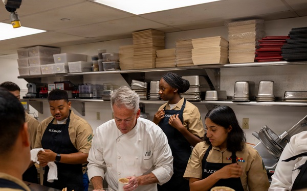 INR 250 U.S. Servicemembers Cook With Daugherty