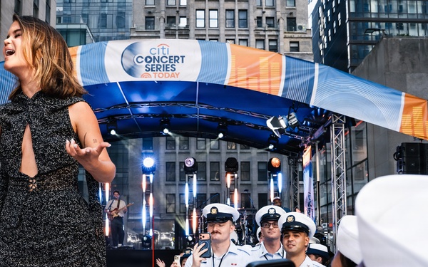 U.S. Service Members attend NBC's Today Show during INR 250