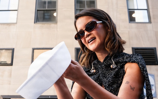 U.S. Service Members attend NBC's Today Show during INR 250