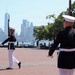 U.S. Marine Corps Silent Drill Platoon performs on Liberty Island  for INR250