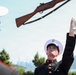 U.S. Marine Corps Silent Drill Platoon performs on Liberty Island  for INR250