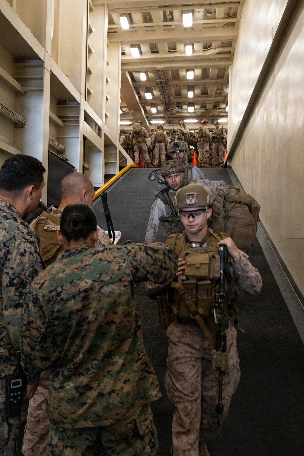BLT 2/4 Conducts a Ship to Shore Movement Aboard USS Anchorage