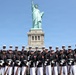 U.S. Marine Corps Silent Drill Platoon performs on Liberty Island  for INR250