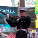 U.S. Marine Corps Silent Drill Platoon performs at Time Square for INR250