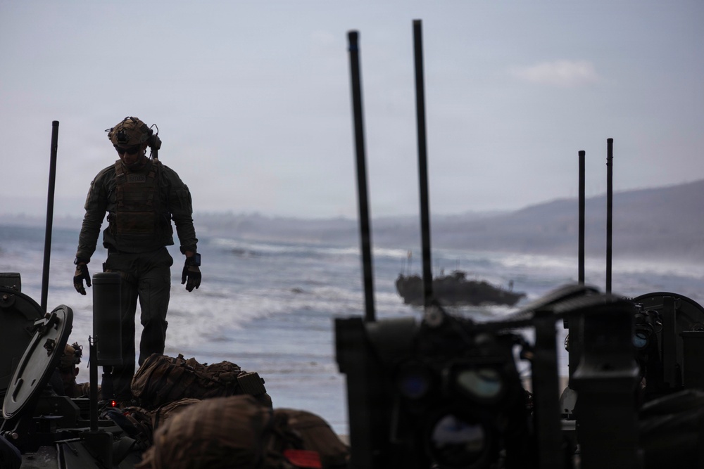 BLT 2/4 Conducts a Ship to Shore Movement Aboard USS Anchorage