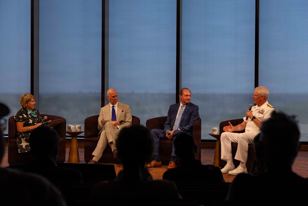 Rear Admiral Jonathan R. Townsend Speaks at Grand Opening of the Theodore Roosevelt Presidential Library